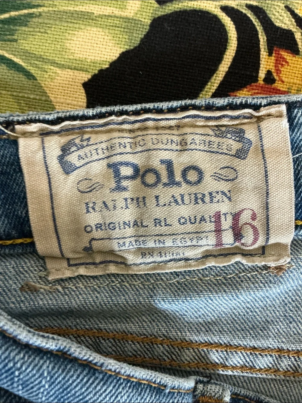 Polo Classic Blue Denim Jeans